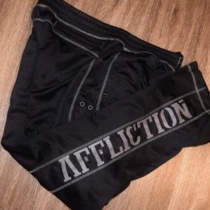 Affliction Pants - Affliction Sport Men's Athletic Polyester Pants Affliction Pants - Affliction Sport Men's Athletic Polyester Pants